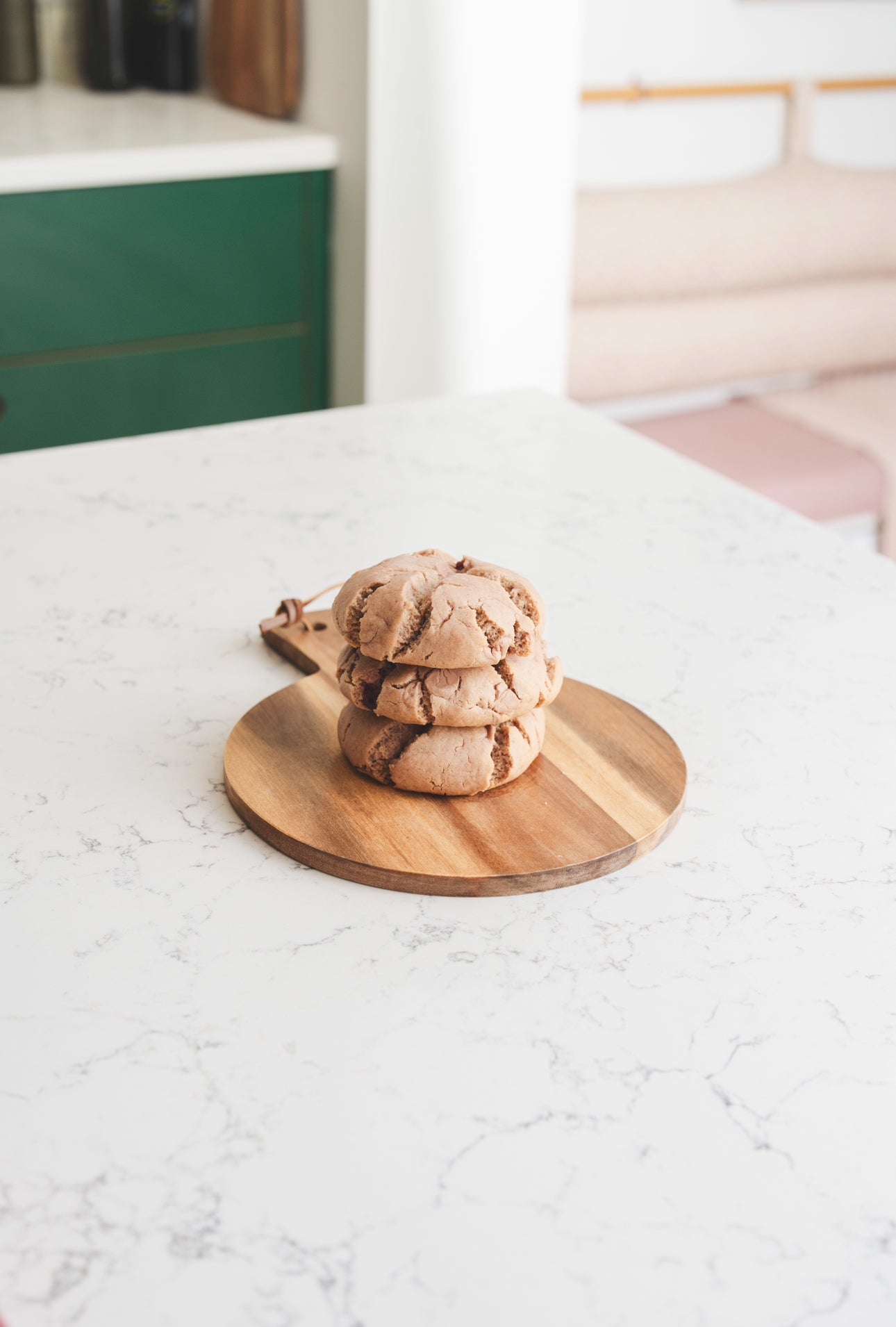 three-raspberry-ruby-cookies-stacked-on-top-of-each-other